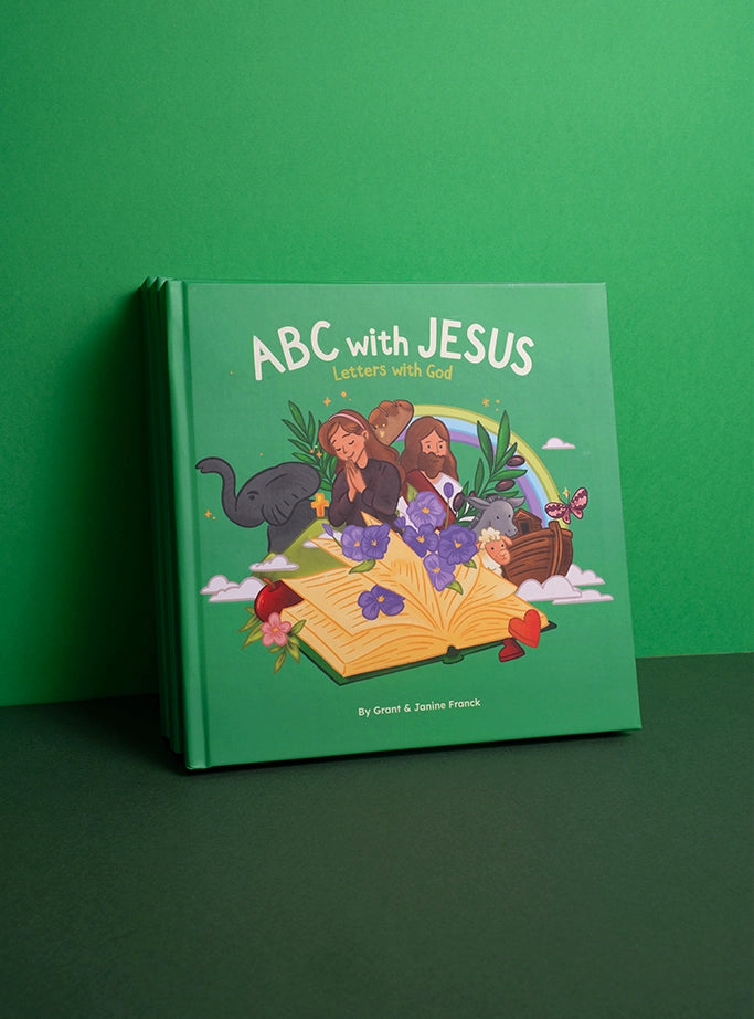 ABC with Jesus Illustrated Book
