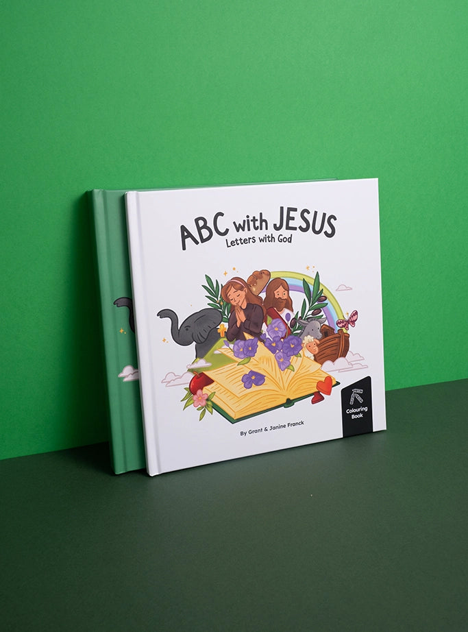 ABC with Jesus Colouring Book