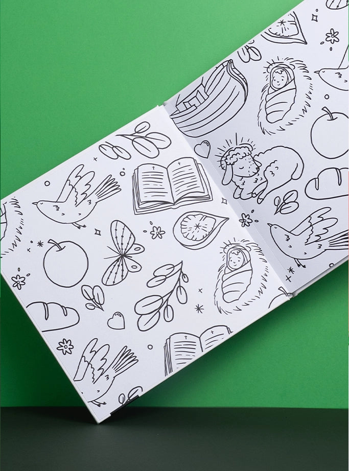 ABC with Jesus Colouring Book